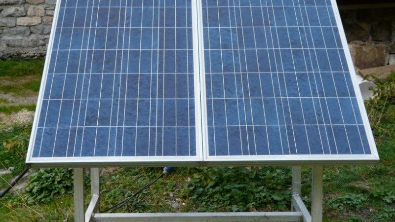 Mini-Solar-Kraftwerk, Balkon-Modul, Guerilla Photovoltaik