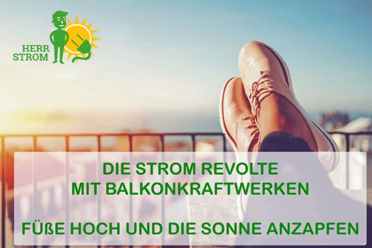 Strom Zu Hause Selbst Erzeugen Das Balkonkraftwerk